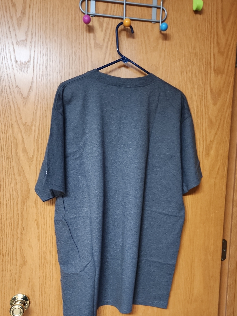 Champion UNI Dad Short Sleeve T-Shirt with Purple & White Logo Xl number 1182 - Picture 6 of 7